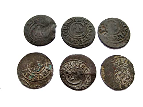 1700 Nema skupa srebrnih kovanica solidus riga 17 stoljeća solidus prodavač dobar