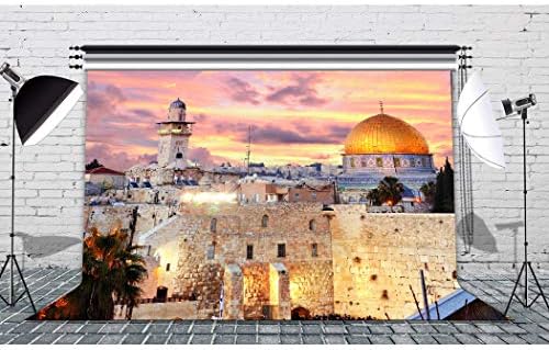 Pozadine Jeruzalemskog gradskog pejzaža za fotografiranje, tapecirana Betlehemska tapeta od 7 inča5 Stopa, Pozadina Gradskog pejzaža