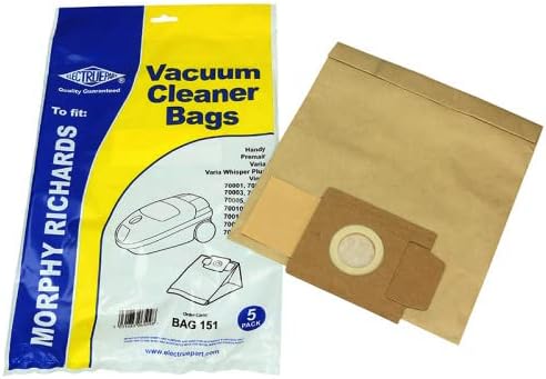 ElectUepart vakuumske torbe kako bi se uklopile morphy richards handy, Premair 5 paket - Bag151