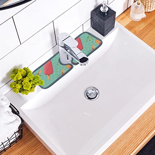 Apsorbentni kuhinjski slavina prostirke 3 komada ledena slavina slavine sudoper za prskanje šalter kupaonice i rv, hladnoće slavine