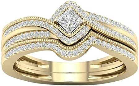 2023. novi ženski prsten za djevojke mikrocircon nakit s umetnutim prstenom poklon prstenovi Slatki kostimi za tinejdžere