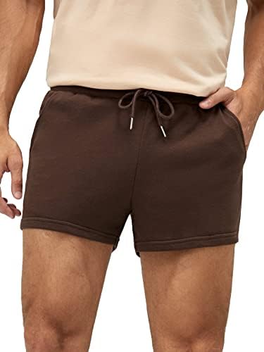 Muške sportske kratke hlače s vezicama u struku, sportske kratke hlače za vježbanje u teretani, kratke hlače za trčanje s džepovima