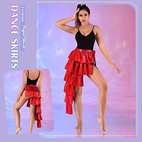 Twinklede ženska kostim suknja trbušni ples hip šal latino plesni suknja suknja za odrasle djevojke