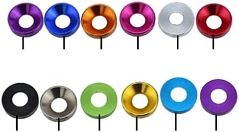 Yiwango Multi-Color Aluminium perilica za pranje vijaka s ravnim vijkom za pričvršćivanje dijelova za pričvršćivanje