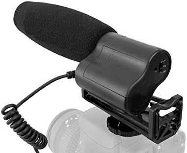 Mikrofon sa sačmaricom s vjetrobranskim staklom i mrtvim mačjim muffom za Nikon D7200